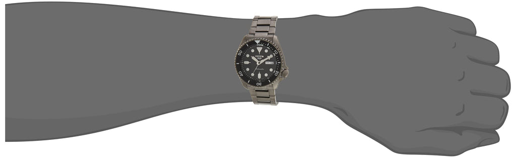 Seiko Analog Black Dial Men's Watch-SRPD55K1