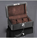 Carbon fiber veneer mechanical watch case