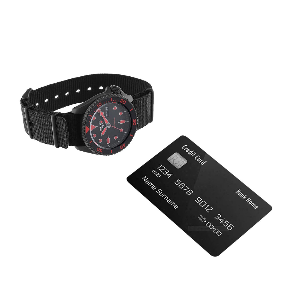 Seiko Analog Black Dial Men's Watch-SRPD55K1