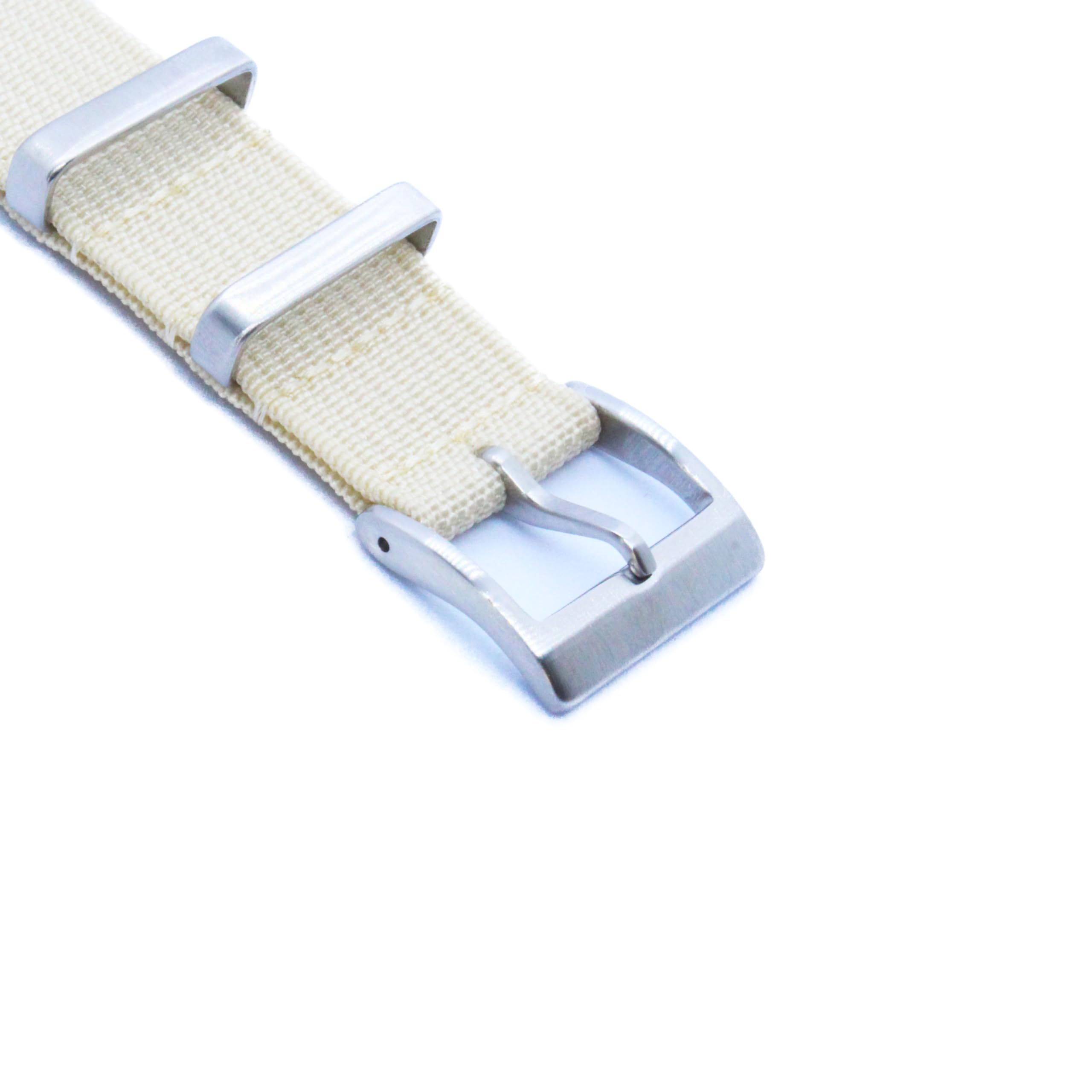 WAMD Ribbed Nylon NATO Watch Strap/Watch Band - 18mm, 20mm and 22mm NATO Watch Straps - Multicolor Options
