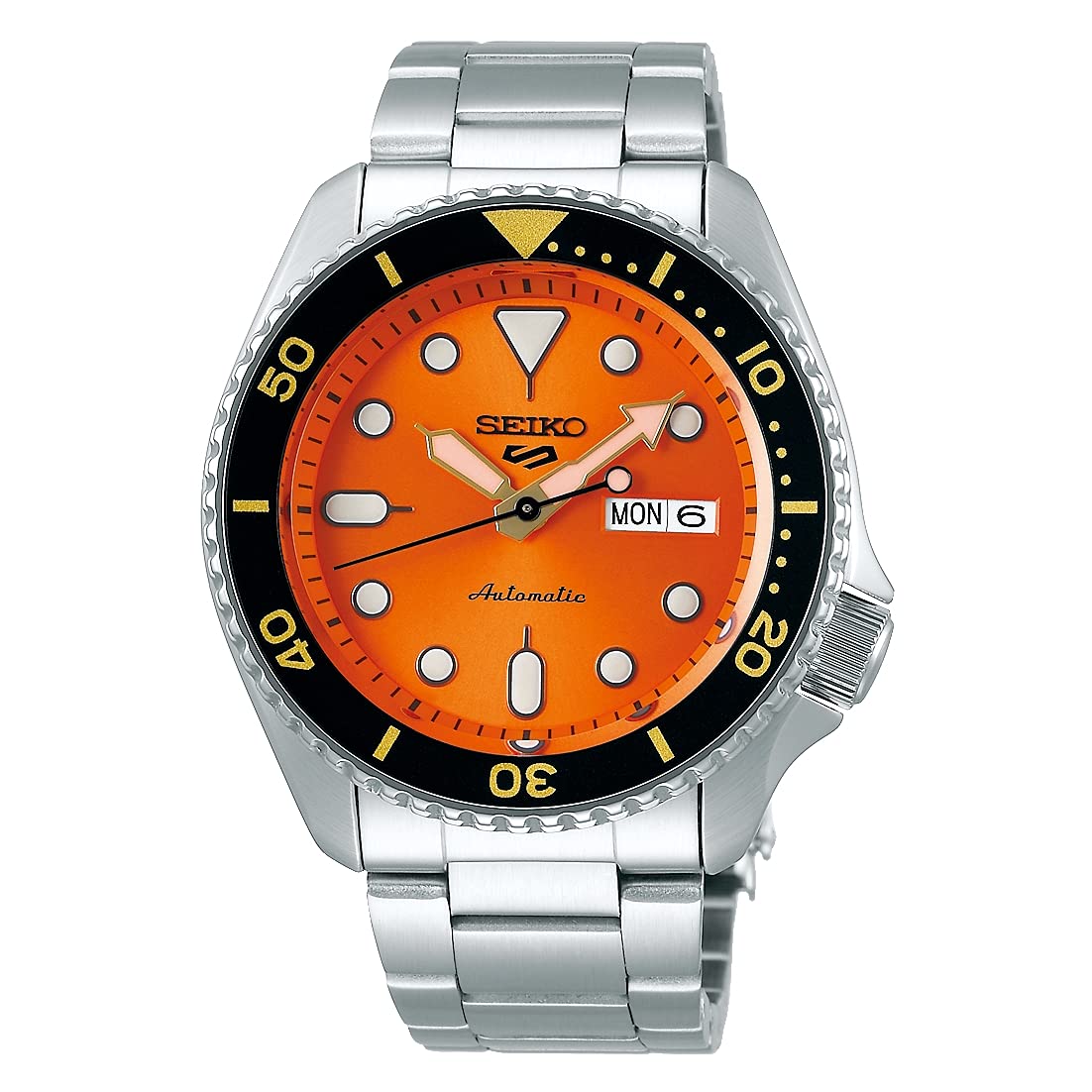 Seiko Analog Black Dial Men's Watch-SRPD55K1