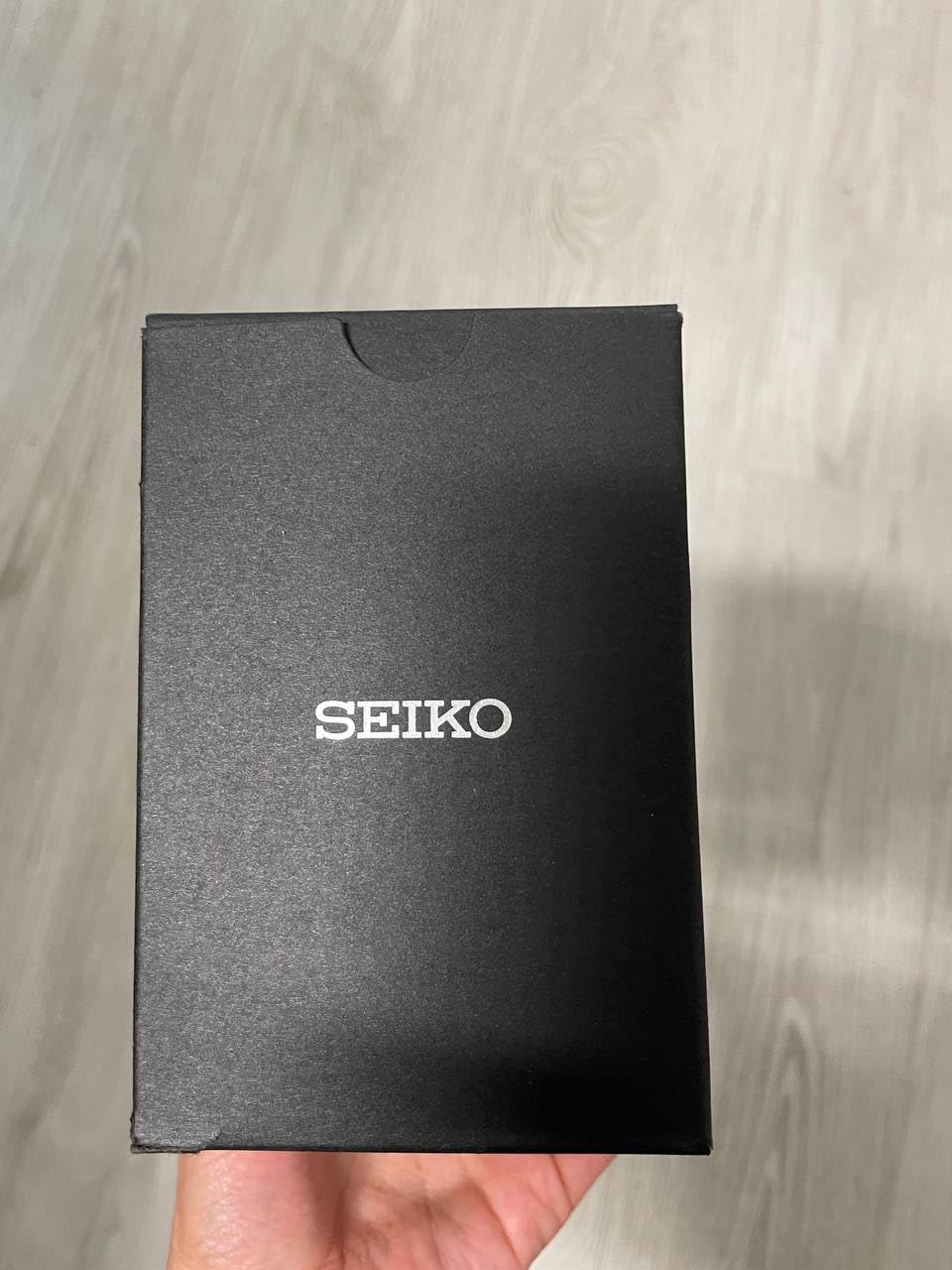 Seiko Analog Black Dial Men's Watch-SRPD55K1