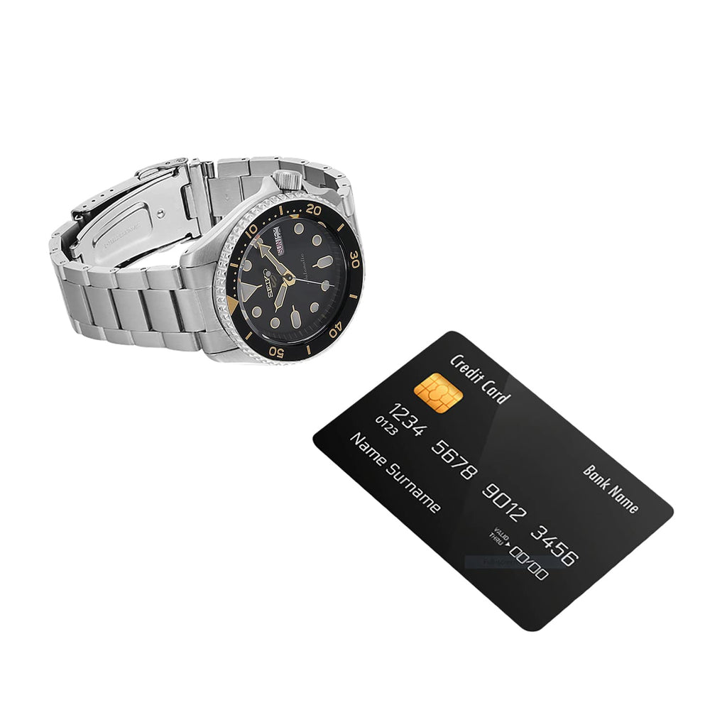 Seiko Analog Black Dial Men's Watch-SRPD55K1