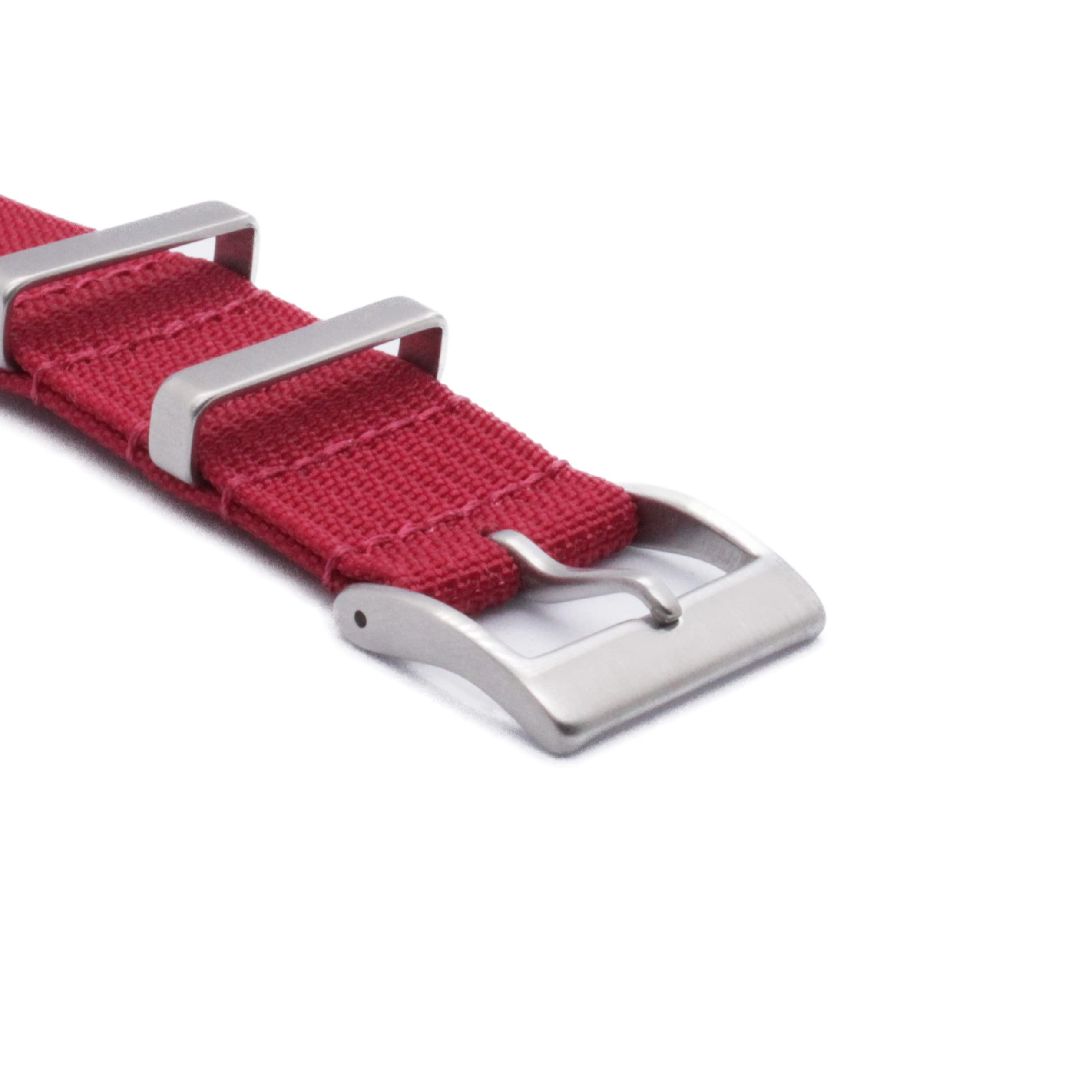 WAMD Ribbed Nylon NATO Watch Strap/Watch Band - 18mm, 20mm and 22mm NATO Watch Straps - Multicolor Options