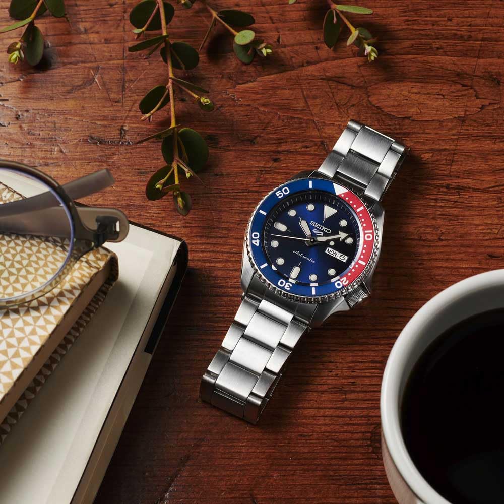 Seiko Analog Black Dial Men's Watch-SRPD55K1