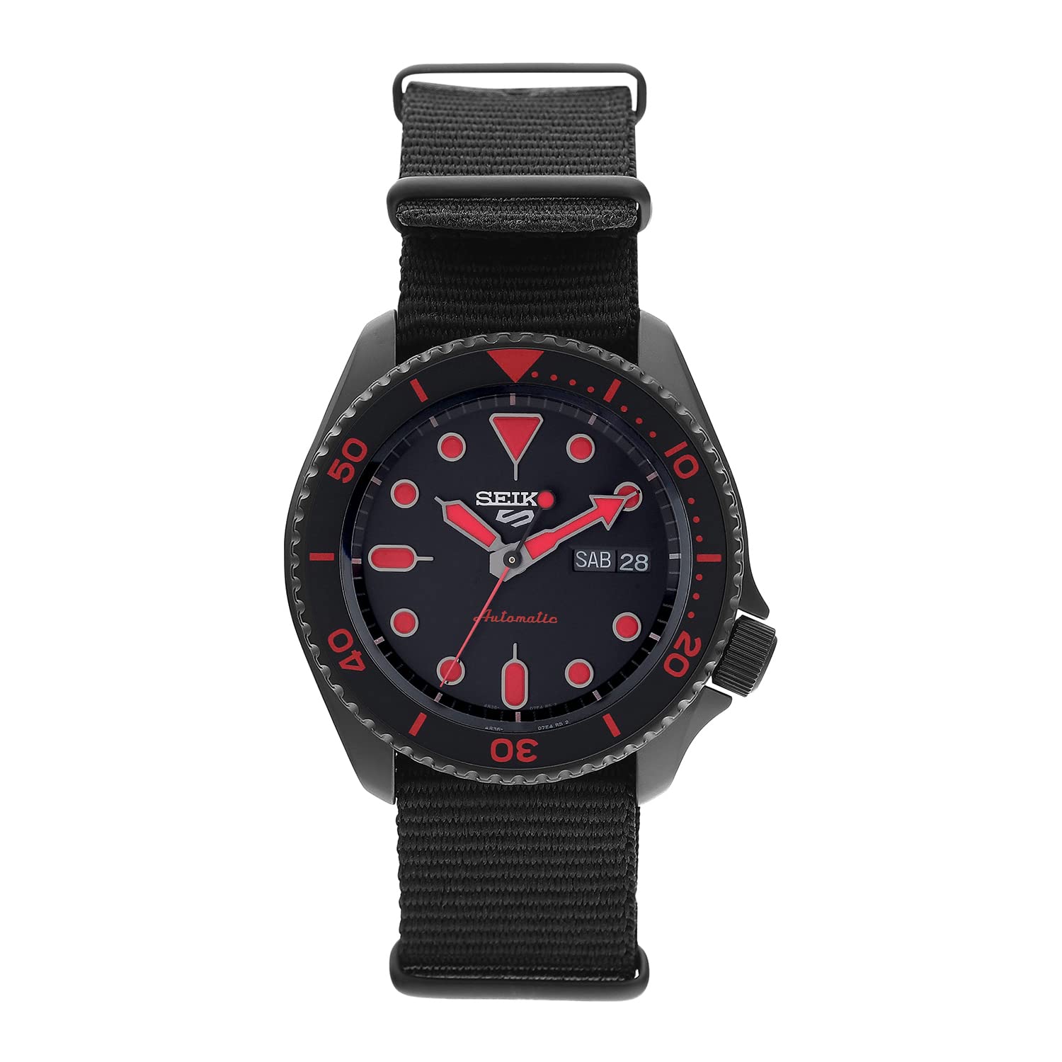 Seiko Analog Black Dial Men's Watch-SRPD55K1