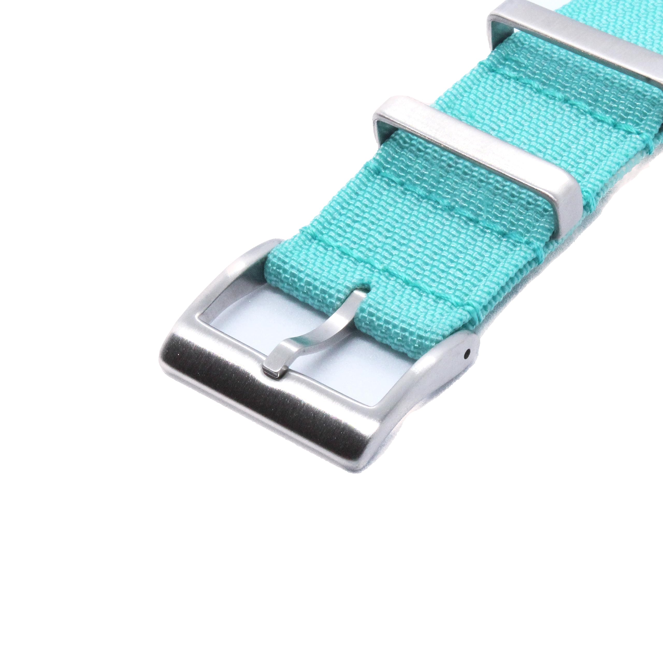 WAMD Ribbed Nylon NATO Watch Strap/Watch Band - 18mm, 20mm and 22mm NATO Watch Straps - Multicolor Options