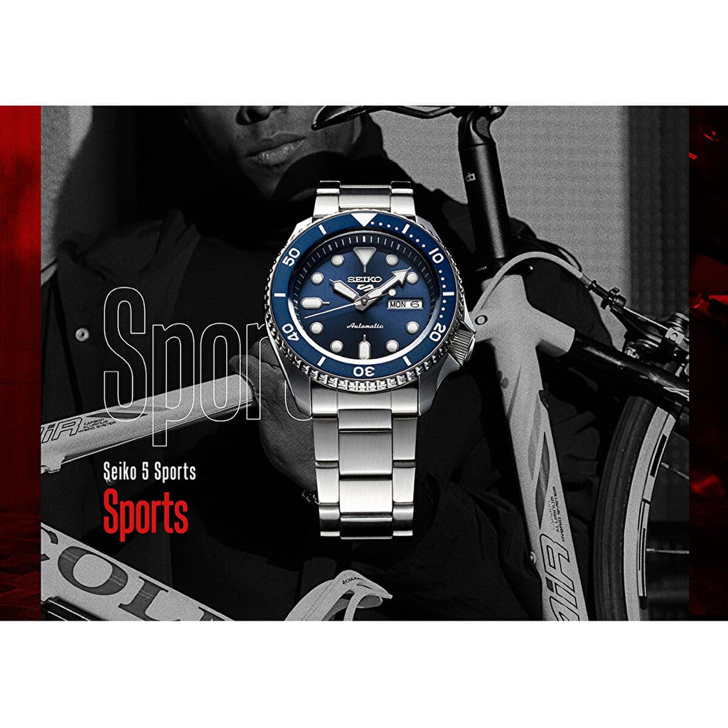 Seiko Analog Black Dial Men's Watch-SRPD55K1