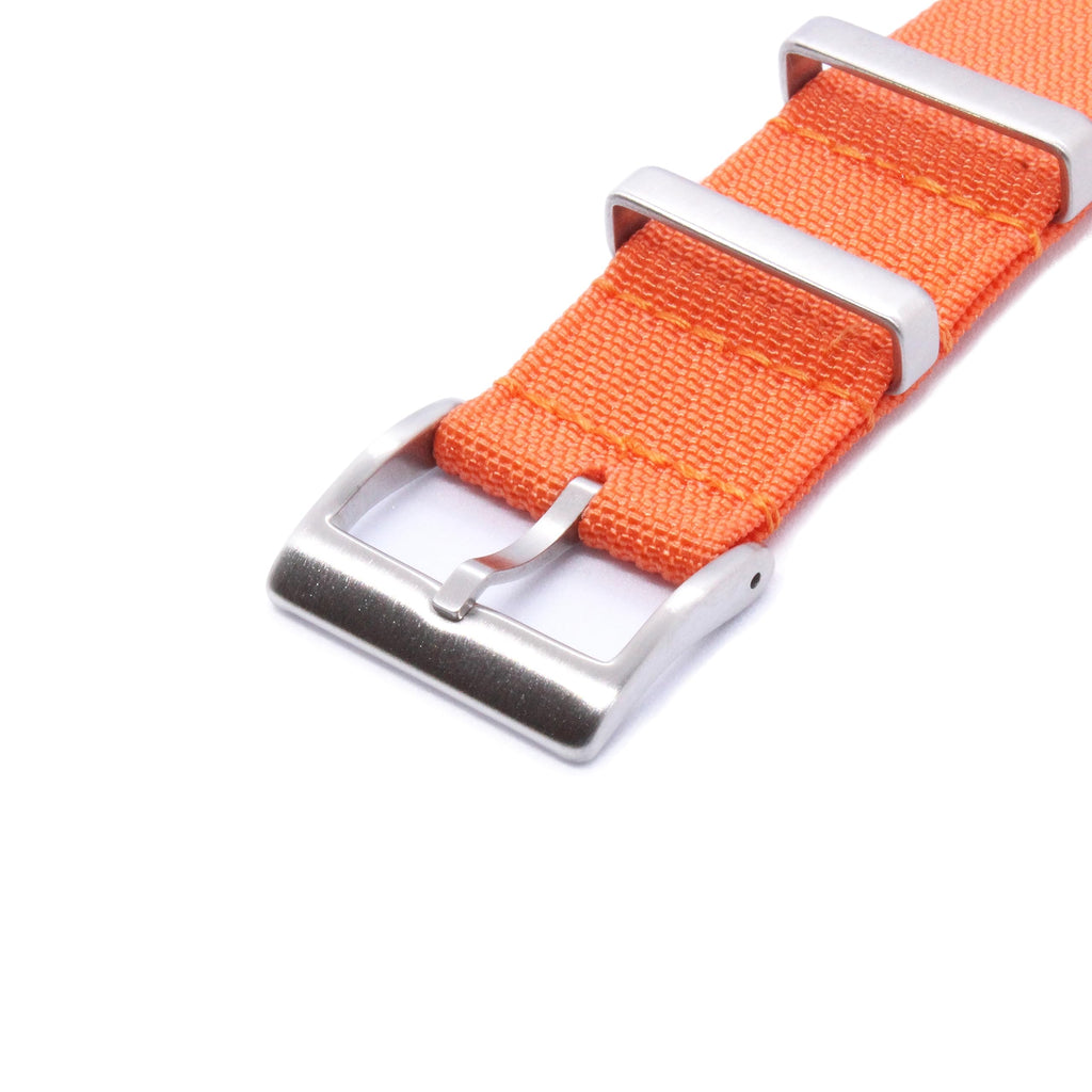 WAMD Ribbed Nylon NATO Watch Strap/Watch Band - 18mm, 20mm and 22mm NATO Watch Straps - Multicolor Options