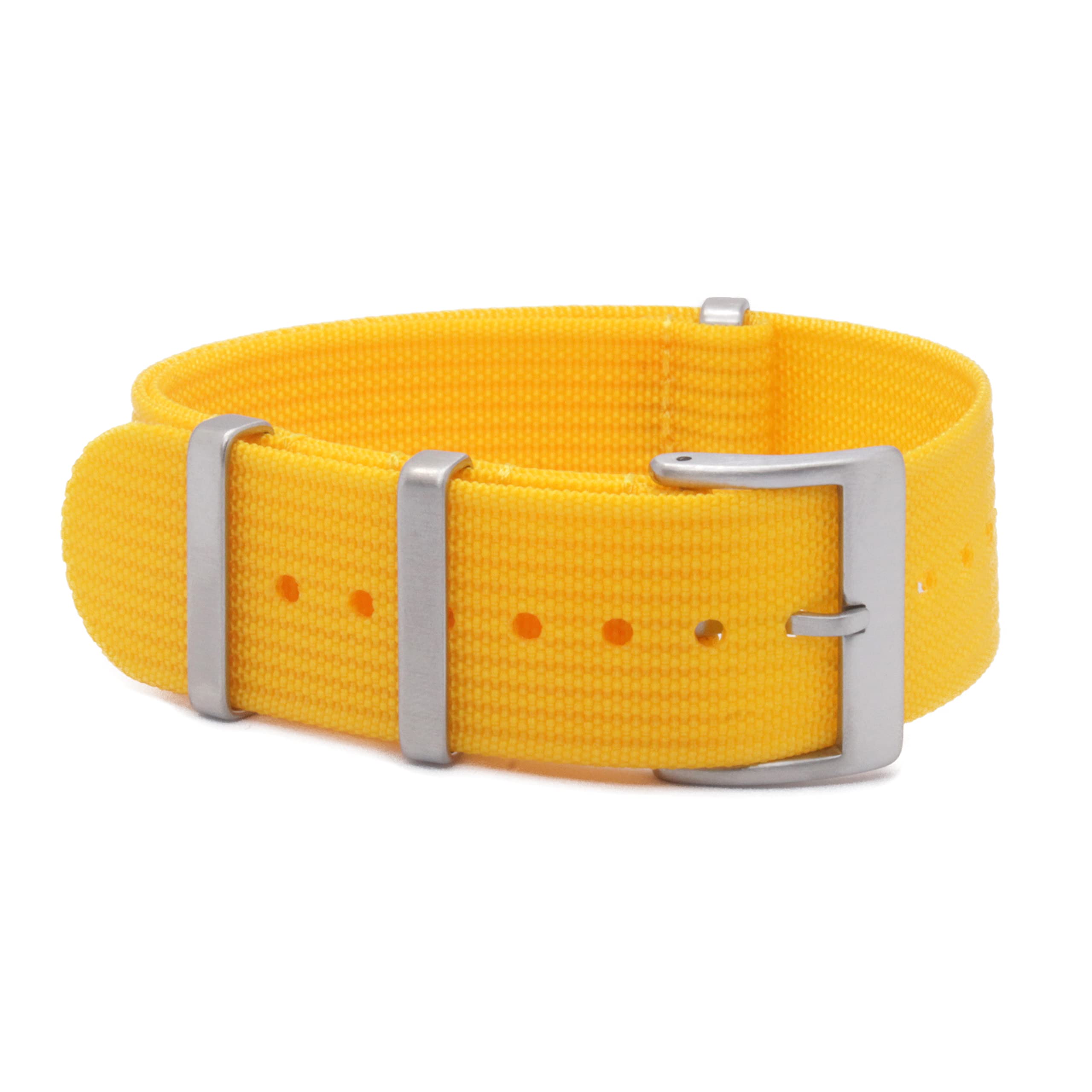 WAMD Ribbed Nylon NATO Watch Strap/Watch Band - 18mm, 20mm and 22mm NATO Watch Straps - Multicolor Options