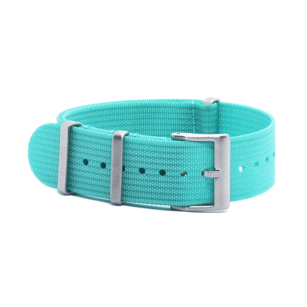 WAMD Ribbed Nylon NATO Watch Strap/Watch Band - 18mm, 20mm and 22mm NATO Watch Straps - Multicolor Options