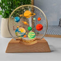 Space Glitter Starry Crystal Galaxy Visualization Lamp